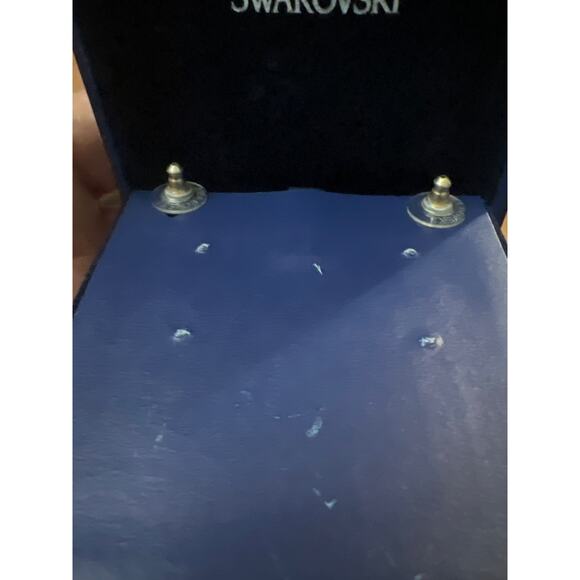 Swarovski Butterfly Rhinestone Dangle/Drop Fashion Earrings Rare Piercing - Picture 6 of 6